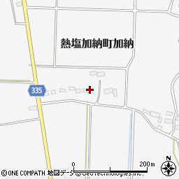 福島県喜多方市熱塩加納町加納（桜畑）周辺の地図
