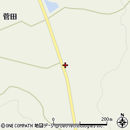 福島県相馬郡飯舘村臼石菅田220周辺の地図