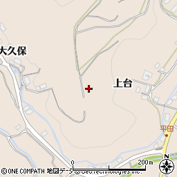 福島県福島市小田日向前周辺の地図