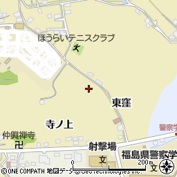 福島県福島市清水町周辺の地図