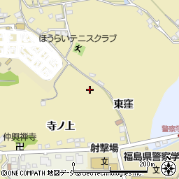 福島県福島市清水町周辺の地図