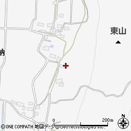 福島県喜多方市熱塩加納町加納北諏訪田周辺の地図