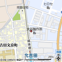 株式会社大谷製作所　吉田工場周辺の地図