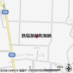 福島県喜多方市熱塩加納町加納周辺の地図
