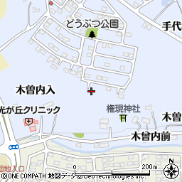 福島県福島市田沢桜台30-3周辺の地図