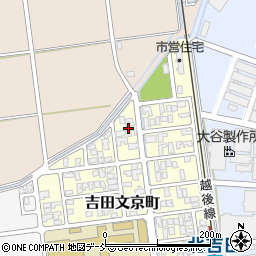 新潟県燕市吉田文京町14周辺の地図