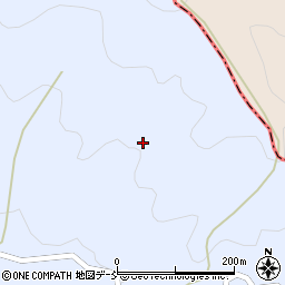 福島県川俣町（伊達郡）秋山（女神山）周辺の地図