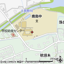 福島県南相馬市鹿島区寺内落合周辺の地図