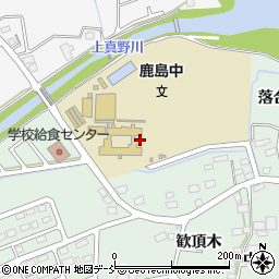 福島県南相馬市鹿島区寺内（落合）周辺の地図