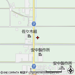 新潟県五泉市本田屋周辺の地図