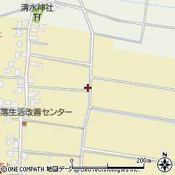 新潟県新潟市南区新飯田7634周辺の地図
