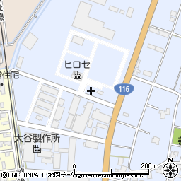 三和運輸機工株式会社　ヒロセ新潟事業所周辺の地図
