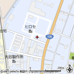 ヒロセ株式会社　新潟工場周辺の地図