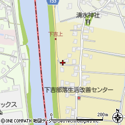 新潟県新潟市南区新飯田1696-1周辺の地図