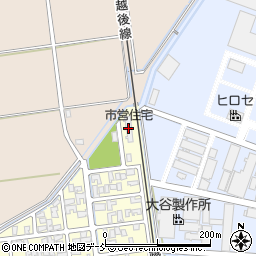 市営吉田文京団地周辺の地図