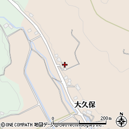 福島県福島市小田（大久保瀬戸）周辺の地図