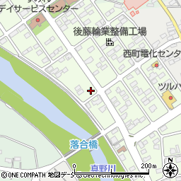 福島県南相馬市鹿島区西町2丁目126周辺の地図