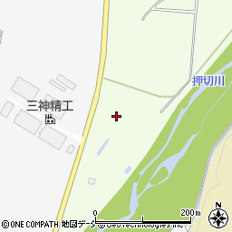 福島県喜多方市熱塩加納町山田大明神前甲周辺の地図