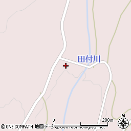 福島県喜多方市岩月町入田付金堀場周辺の地図