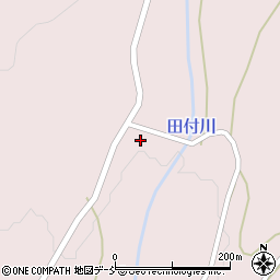 福島県喜多方市岩月町入田付（金堀場）周辺の地図