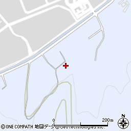 福島県福島市荒井（上七ッ森）周辺の地図