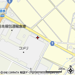 新潟県新潟市南区清水8498-3周辺の地図