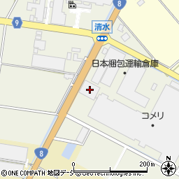 新潟県新潟市南区清水4453-1周辺の地図
