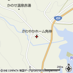 阿賀町　鹿瀬老人福祉センターさわやかホーム角神周辺の地図