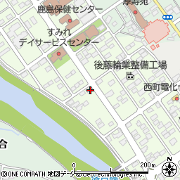 福島県南相馬市鹿島区西町2丁目142周辺の地図