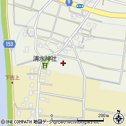 新潟県新潟市南区清水384周辺の地図