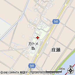 新潟県新潟市南区古川新田周辺の地図