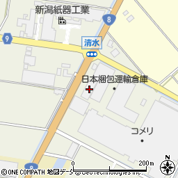 新潟県新潟市南区清水4448周辺の地図