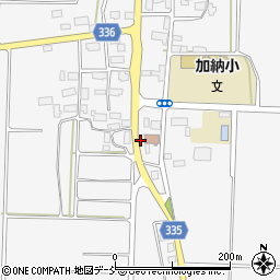 福島県喜多方市熱塩加納町加納村南周辺の地図