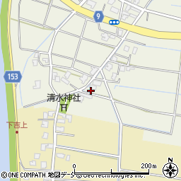 新潟県新潟市南区清水552周辺の地図