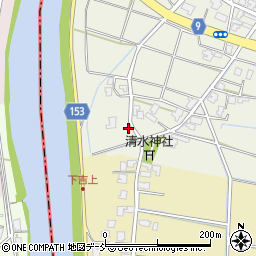 新潟県新潟市南区清水211-2周辺の地図