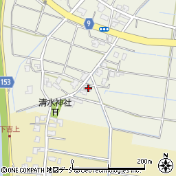 新潟県新潟市南区清水563周辺の地図