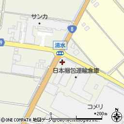 新潟県新潟市南区清水4379周辺の地図