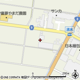 新潟県新潟市南区清水716周辺の地図