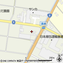 新潟県新潟市南区清水733周辺の地図