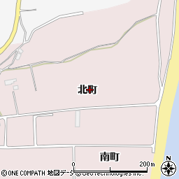福島県南相馬市鹿島区南海老（北町）周辺の地図