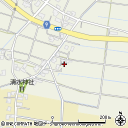 新潟県新潟市南区清水556周辺の地図