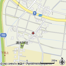 新潟県新潟市南区清水243周辺の地図