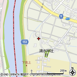 新潟県新潟市南区清水216周辺の地図