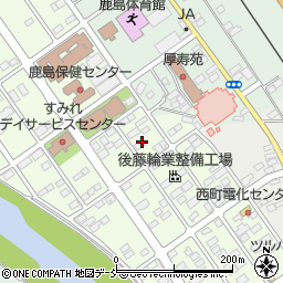 福島県南相馬市鹿島区西町2丁目106周辺の地図