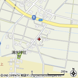 新潟県新潟市南区清水557周辺の地図