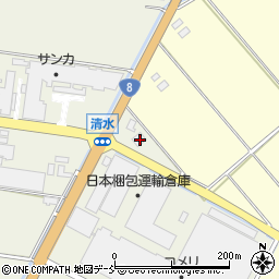 新潟県新潟市南区清水4361周辺の地図