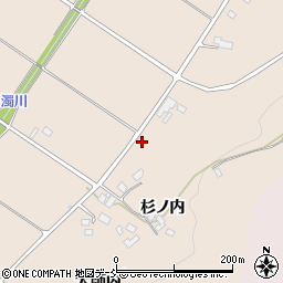 福島県福島市小田程平角42周辺の地図