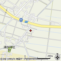 新潟県新潟市南区清水561周辺の地図
