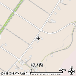 福島県福島市小田程平角周辺の地図
