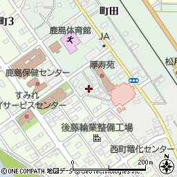 福島県南相馬市鹿島区横手（八郎内）周辺の地図